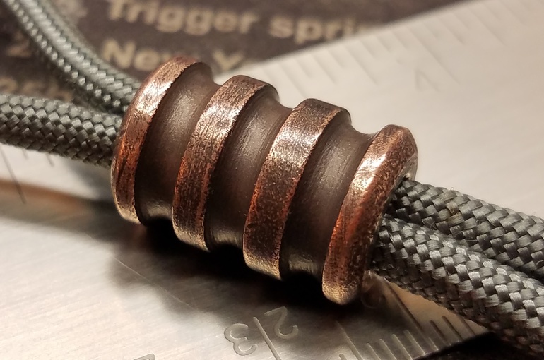 Aged Copper Monster Ringer Beads image